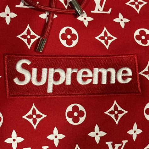 supreme ft louis vuitton felpa|supreme x louis vuitton.